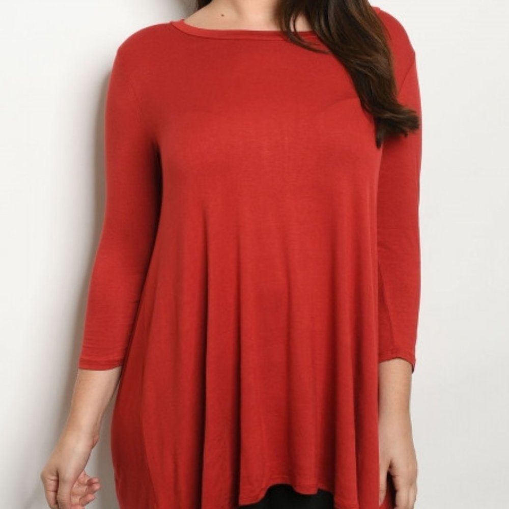 Tunic Top PLUS SIZE